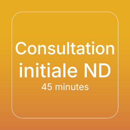 Consultation avec un médecin naturopathe (45 minutes)