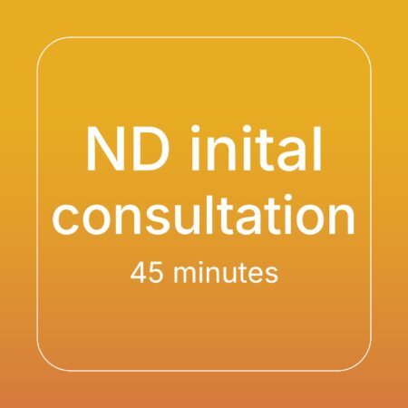 Naturopathic doctor consultation (45 minutes)