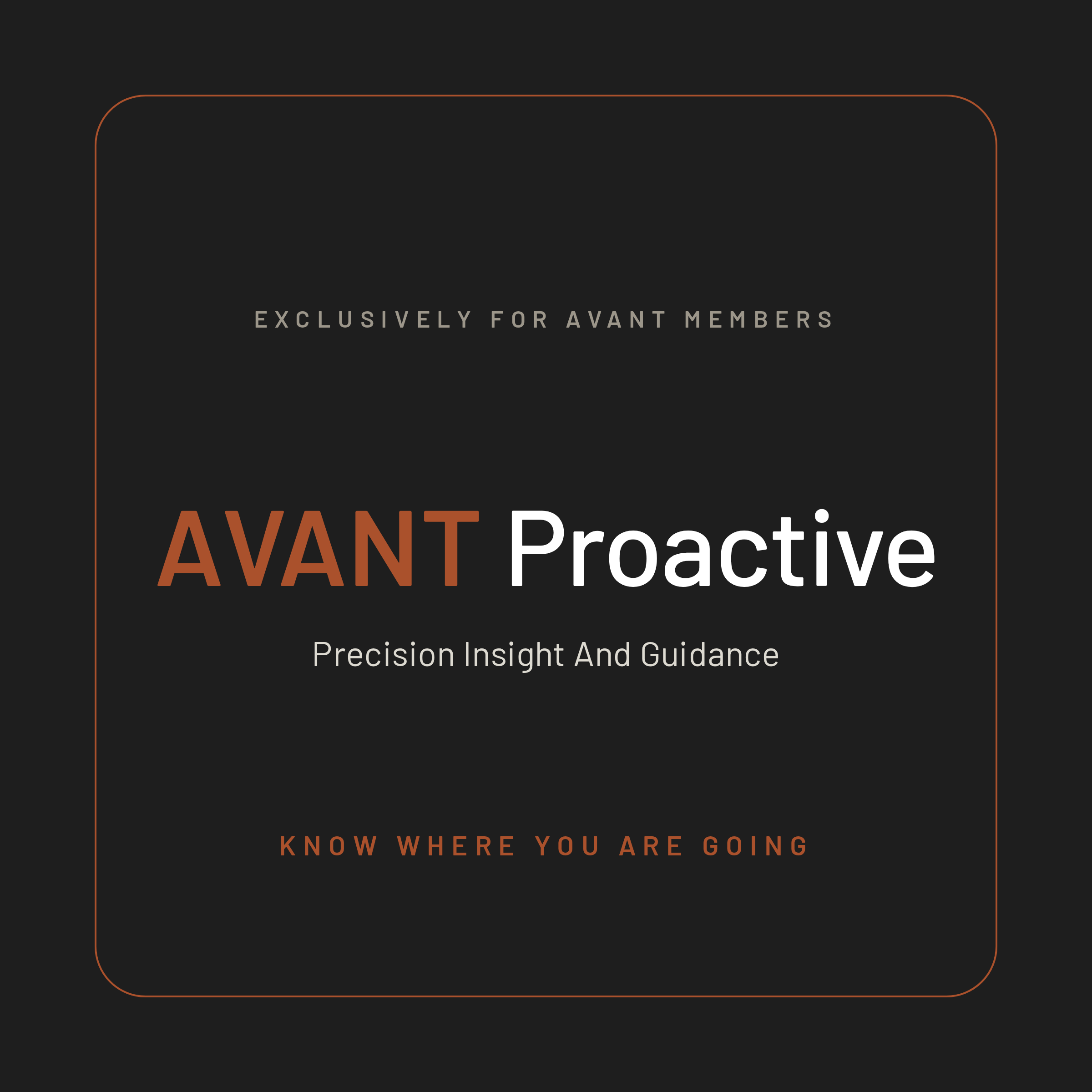 AVANT Proactive